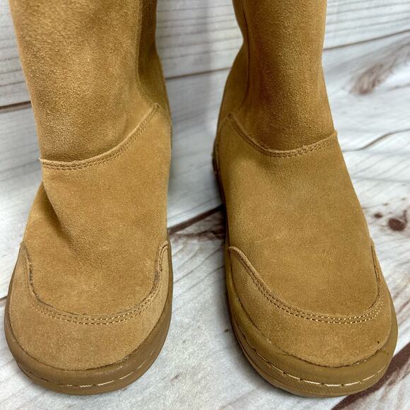 Bass boots leather suede soft wool shearling liner warm winter Outdoor size 6 - Picture 8 of 10